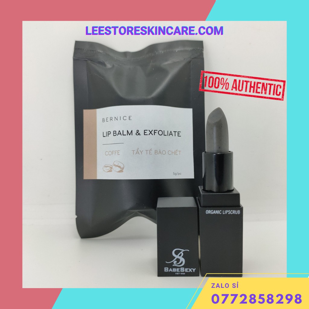 [Siêu Sale] Son dưỡng Tẩy tế bào chết môi cafe BabeSexy | BigBuy360 - bigbuy360.vn
