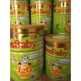 SỮA COLOSBABY 0+ GOLD 400g, 800g [Hàng chính hãng]
