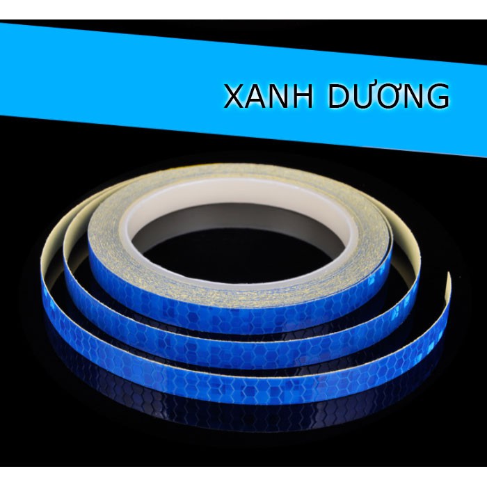 Cuộn Decal Phản Quang Dán Viền Xe DCT001-TOOSTORE