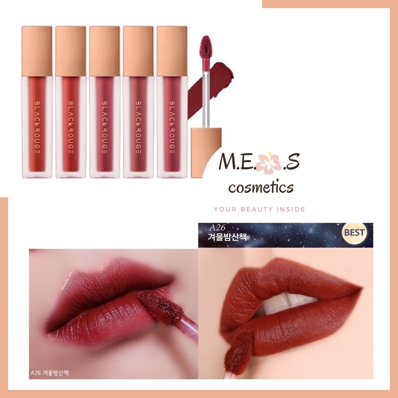 Son kem lì Black Rouge A26 Winter Moon