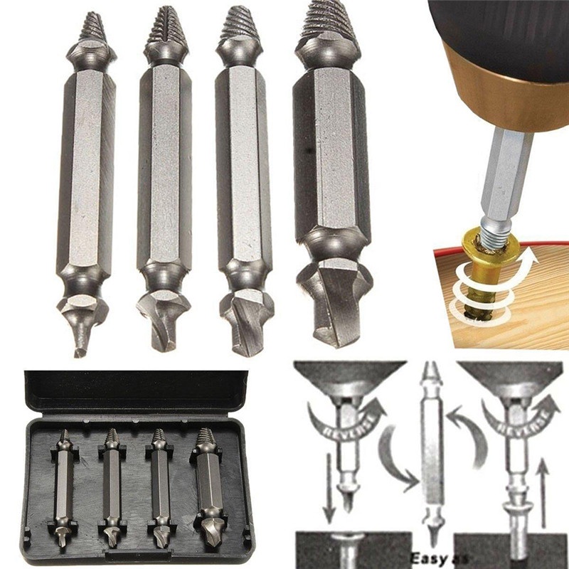 Bộ Mũi Khoan 4 Tốc Độ Với 2 Đầu Thay Thế