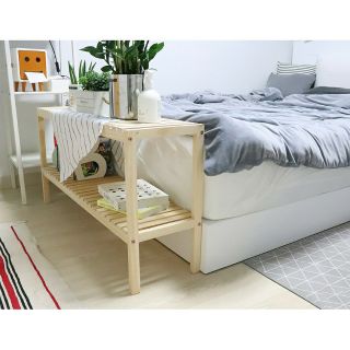 KỆ GỖ ĐA NĂNG 2 TẦNG 80CM 100CM