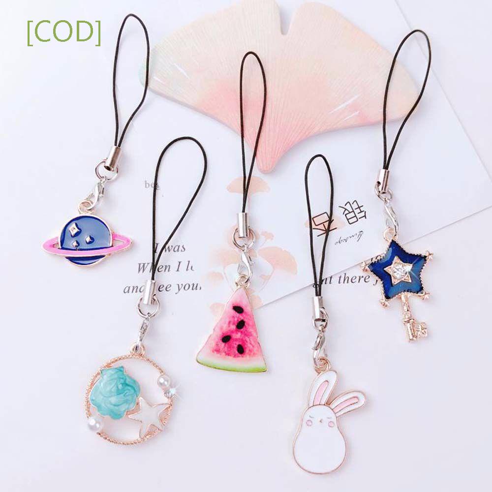 Dây đeo điện thoại cổ tay chống thất lạc phối mặt hoạt hình dễ thương