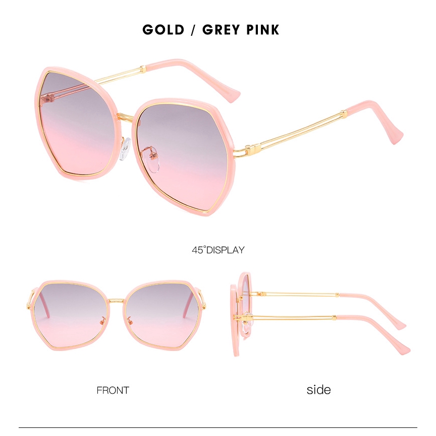 Kính mát New box thời trang hàn quốc nữ thời thượng hoang dã