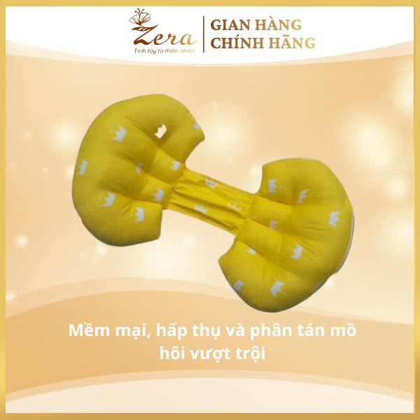 Gối bầu cánh tiên ,gối đa năng cho bà bầu giúp nâng đỡ bụng khi nằm, đỡ lưng khi ngồi giảm đau nhức lưng