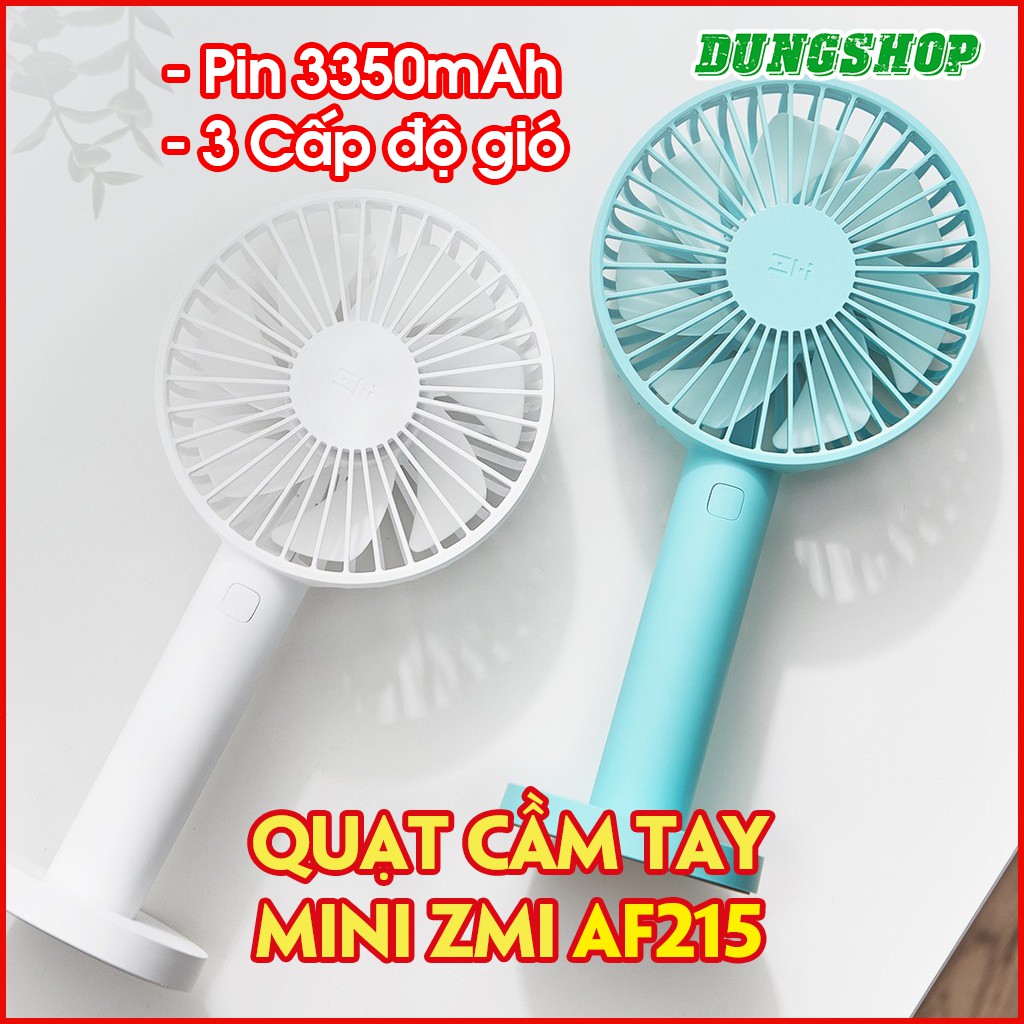 Quạt sạc mini cầm tay, để bàn ZMi AF213