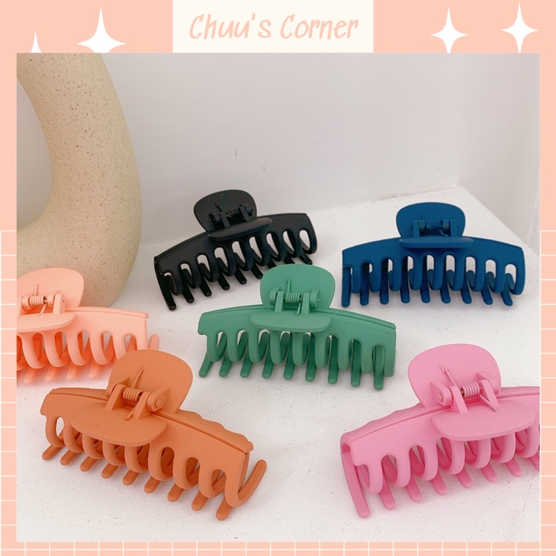 Kẹp tóc nữ nhiều màu đơn giản phong cách hàn quốc