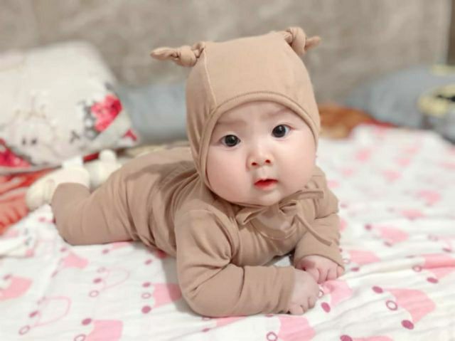 Bộ dài tay cho bé BabyGao tai thỏ Cute hàng Quảng Châu ( Có đủ 7 màu )