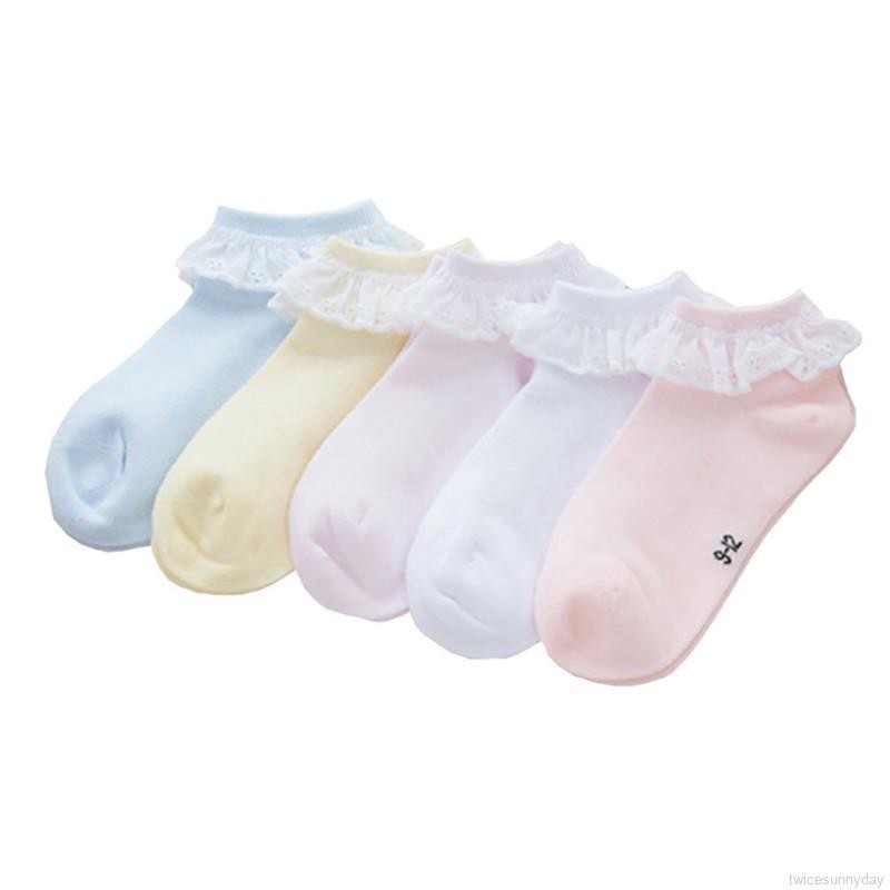 Tất lưới đính nơ đáng yêu cho bé gái