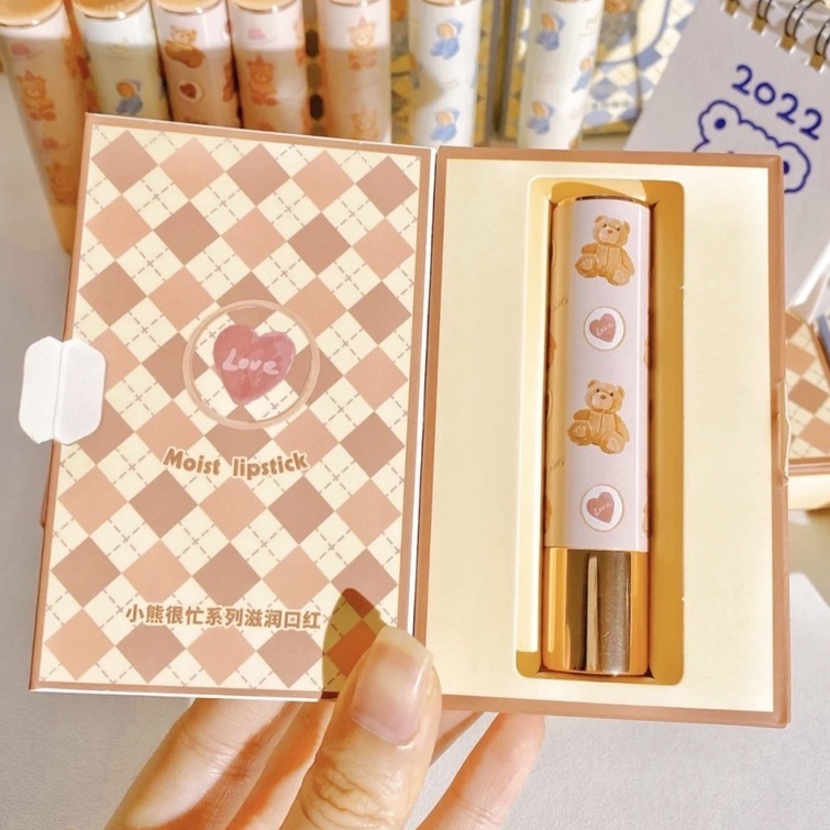 Son dưỡng có màu Ators Little Bear