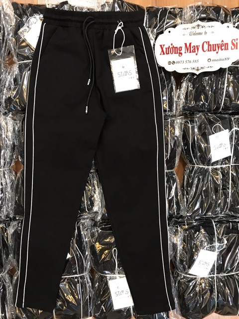 Quần jogger 2 sọc nhí, chất mỳ Hàn cao cấp | BigBuy360 - bigbuy360.vn