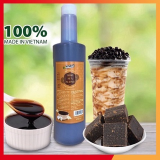 Siro sữa nướng Krub.O nguyên liệu pha chế trà sữa đồ uống trà hoa quả cà phê chai 650ml