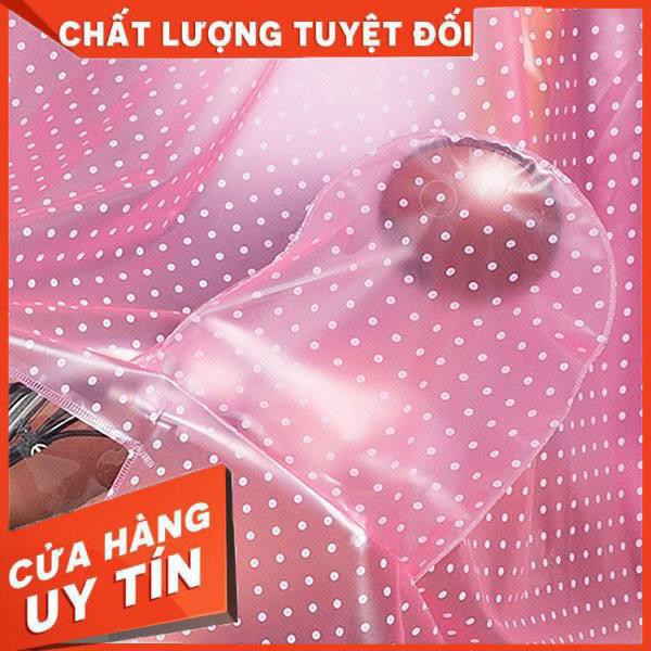 [FREE SHIP-XẢ KHO] ÁO MƯA CHẤM BI CÁNH DƠI XUẤT HÀN