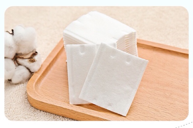 Bông tẩy trang 3 lớp cotton 100% ( 222 miếng/túi) | BigBuy360 - bigbuy360.vn