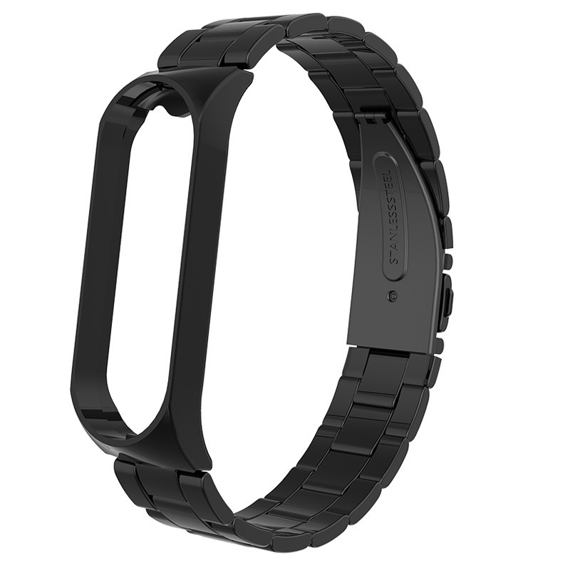 Dây Đeo Inox Cho Đồng Hồ Thông Minh Xiaomi Mi Band 7 6 / 5 / 4 / 3