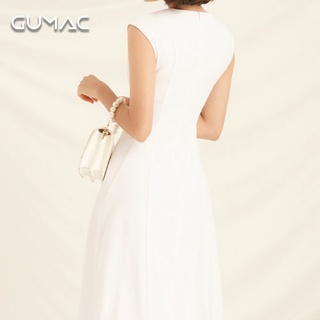 Đầm vai liền phụ kiện DA807 GUMAC