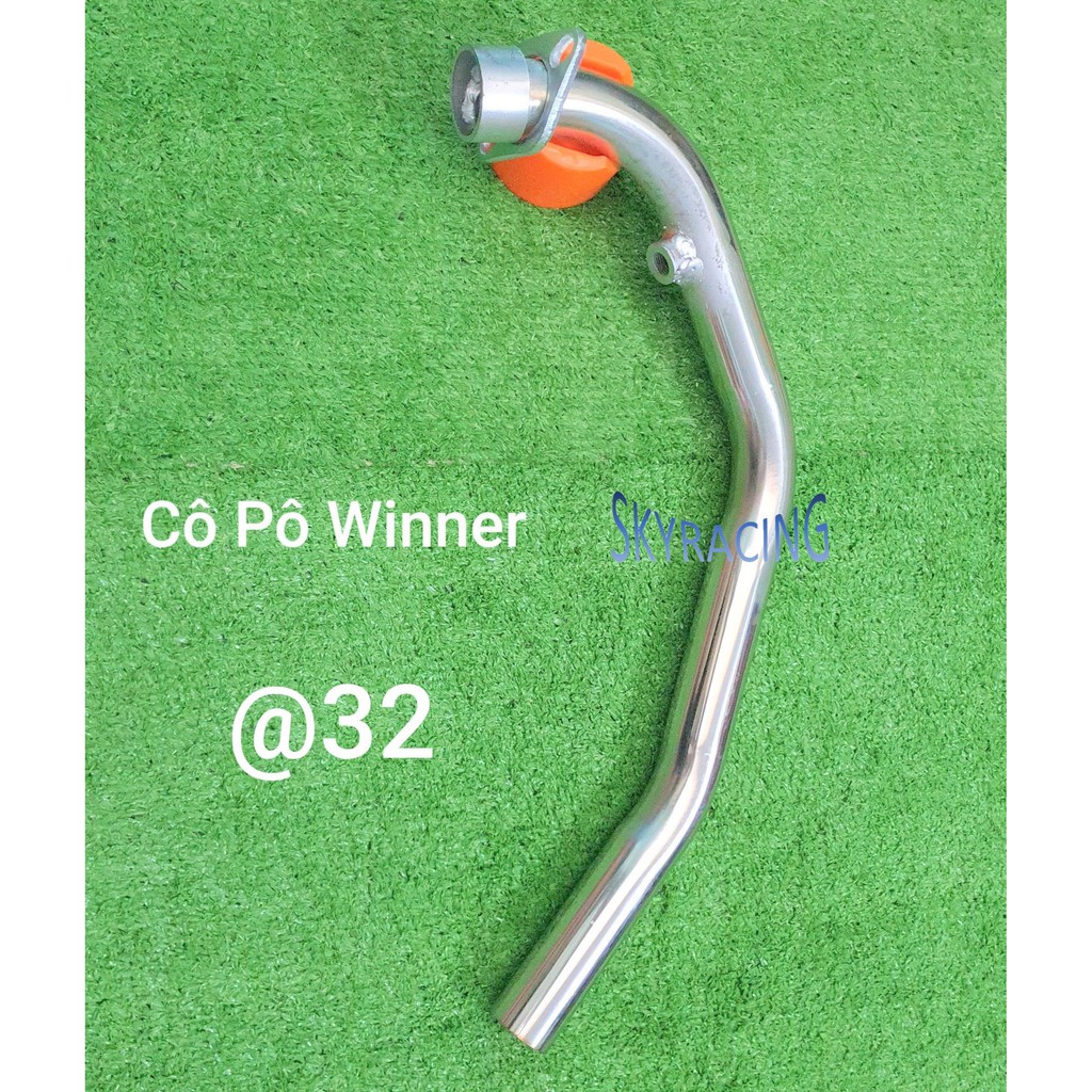 Cổ pô inox 304 gắn pô zin xe Winner, Winner X, Sonic