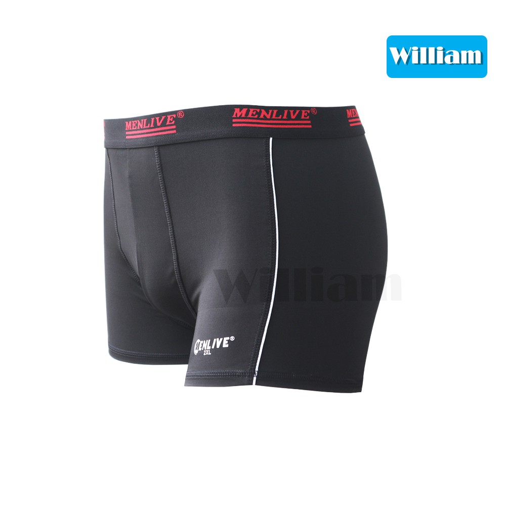 [FREESHIP_50K] Quần lót boxer nam, sịp đùi Menlive thun lạnh chất mát William - WS74