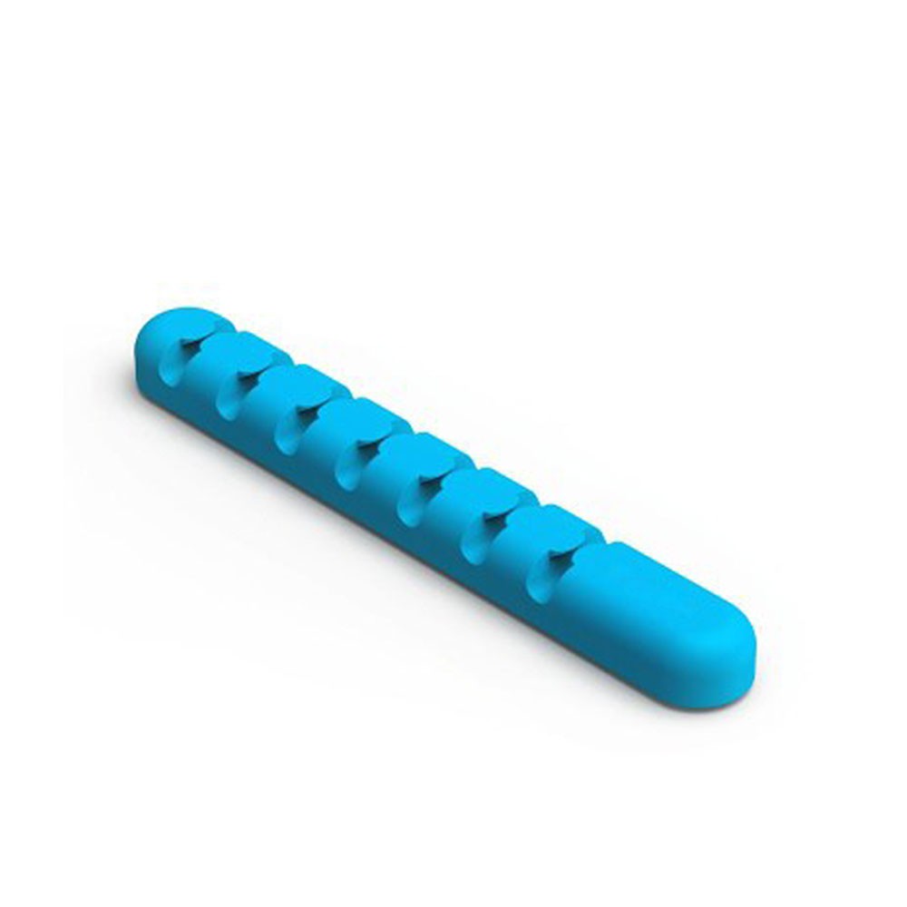 Dụng cụ sắp xếp dây cáp 7 cổng bằng silicone