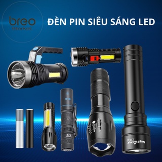 Đèn Pin Siêu Sáng SupFire C20 - Pin sạc thế hệ mới - Độ sáng 1500 lumen Breo Market Kháng Nước Chống Va Đập