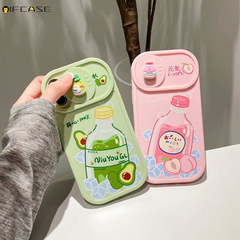 Ốp Điện Thoại Chống Sốc Họa Tiết Trái Đào Cho iPhone 13 12 11 Pro Max XS Max XR X