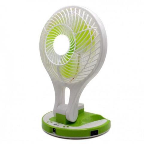 QUẠT TÍCH ĐIỆN GẤP GỌNfreeship Quạt Tích Điện Có Đèn Gấp Gọn #5