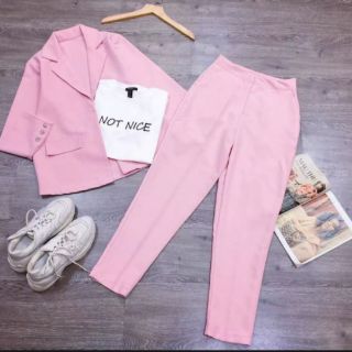 Set vest 3 món (áo vest+áo thun+quần dài)