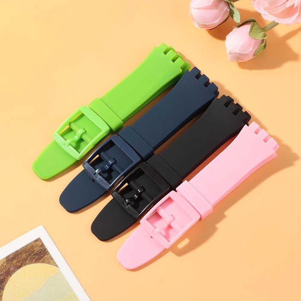 FAY Dây Đeo Đồng Hồ Bằng Cao Su Silicone Cho Swatch