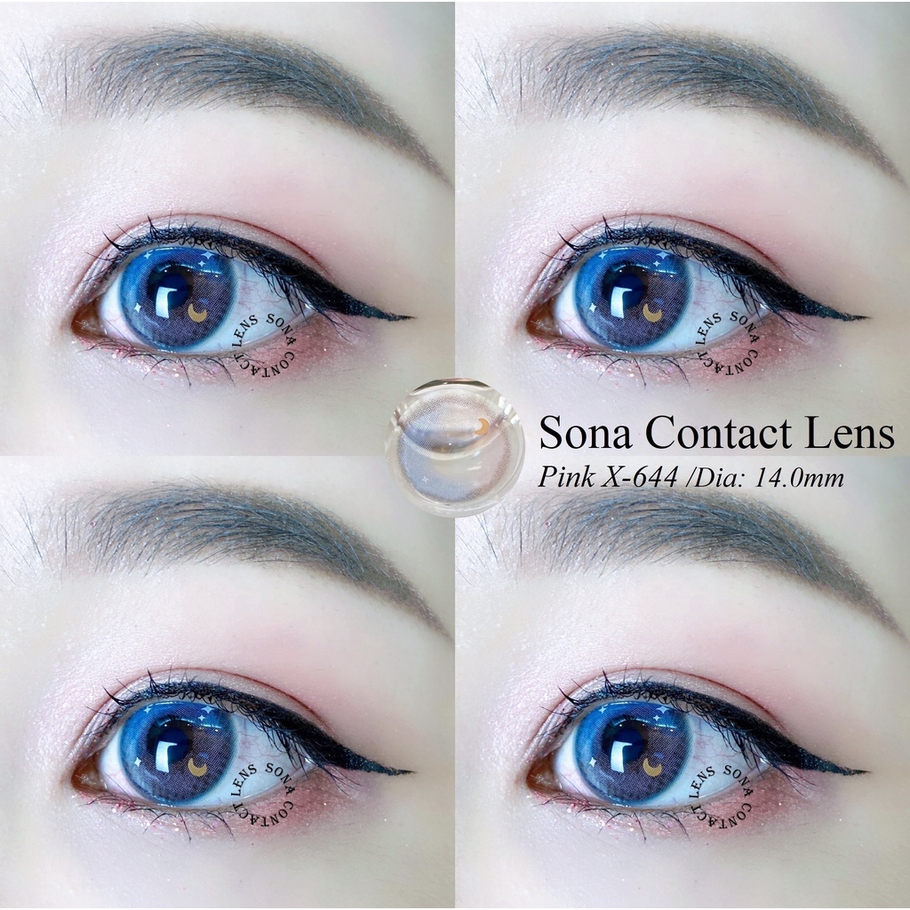 Lens PINK X-644 (kính áp tròng Sona Hàn Quốc)