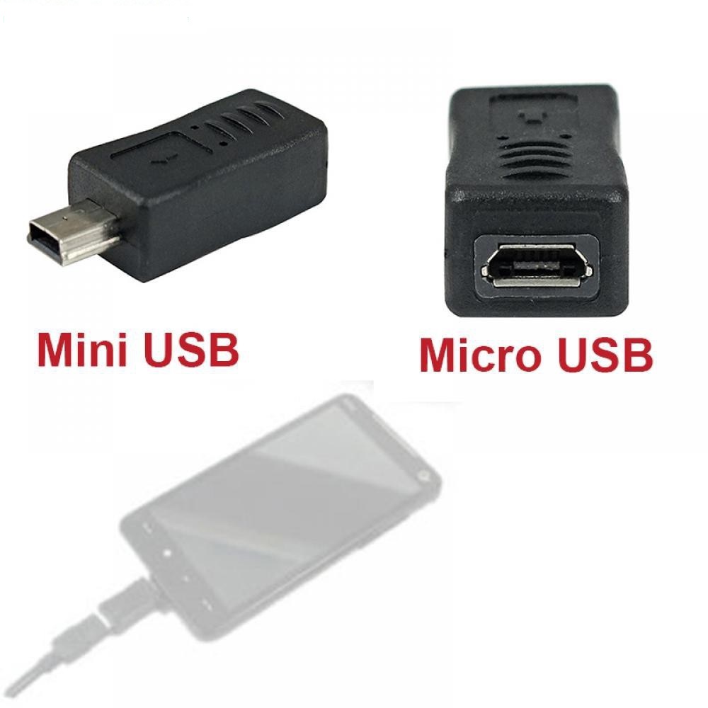Đầu Chuyển Micro USB Sang Mini USB - Đầu Chuyển Mini USB Sang Micro USB