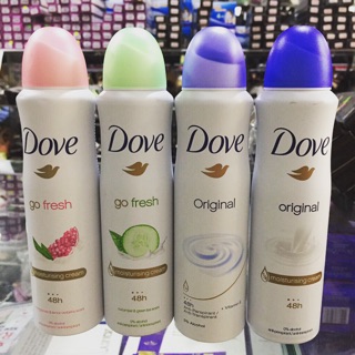 Xịt khử mùi toàn thân Dove 150ml
