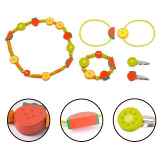 Bộ Trang Sức Gỗ Cho Bé Gái
