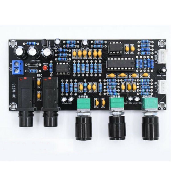 Bảng mạch khuếch đại micro kỹ thuật số XH-M273 PT2399 NE5532