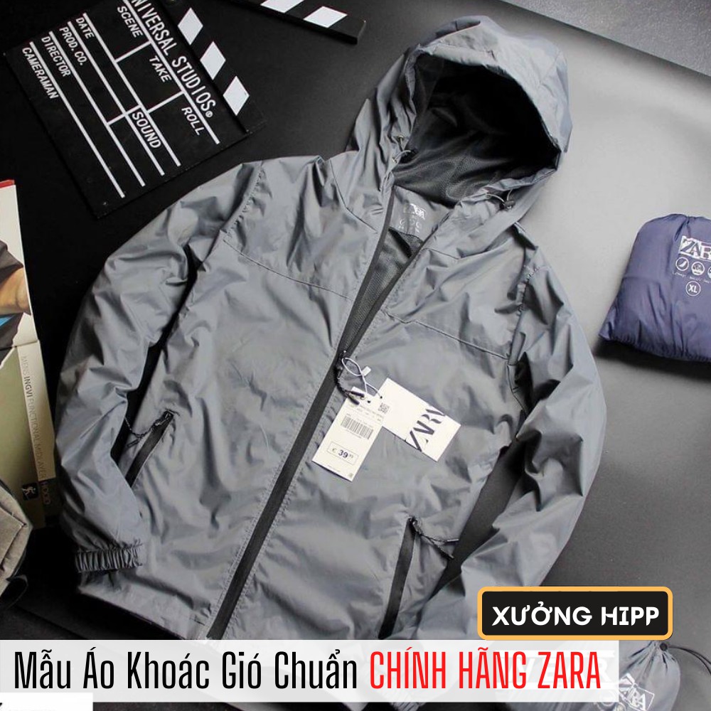 Áo gió Zara nam 2 lớp Xưởng Hipp, khoác dù cặp chống nước cực tốt, hàng Xuất Nhật cao cấp - 2KGZ | BigBuy360 - bigbuy360.vn