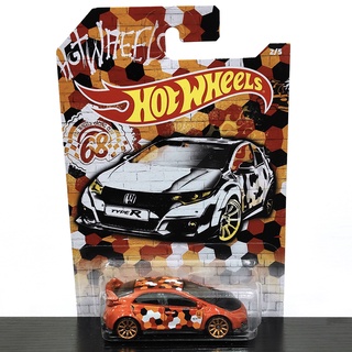 Xe mô hình 1:64 hot wheels urban camouflage series 2020 - 16 honda civic type r gjv53