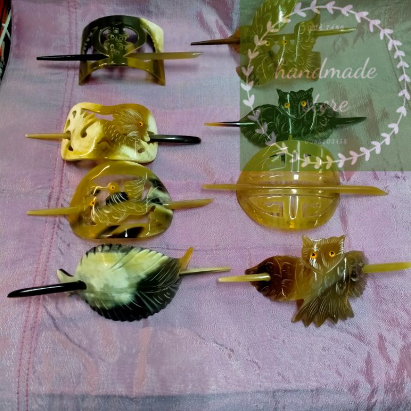 Cặp tóc sừng sang trọng