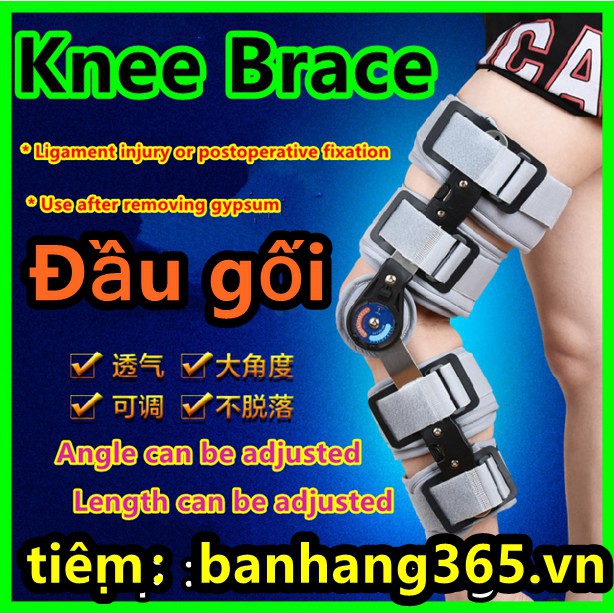 Chấn thương đầu gối Cố định dây chằng Bảo vệ Nẹp y tế Vật tư y tế Khớp gối Bảo vệ khớp gối