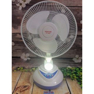 Quạt sạc kiêm đèn ngủ Kentom KT-9300