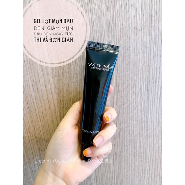 Withme - Gel lột mụn đầu đen Withme Awesome Black