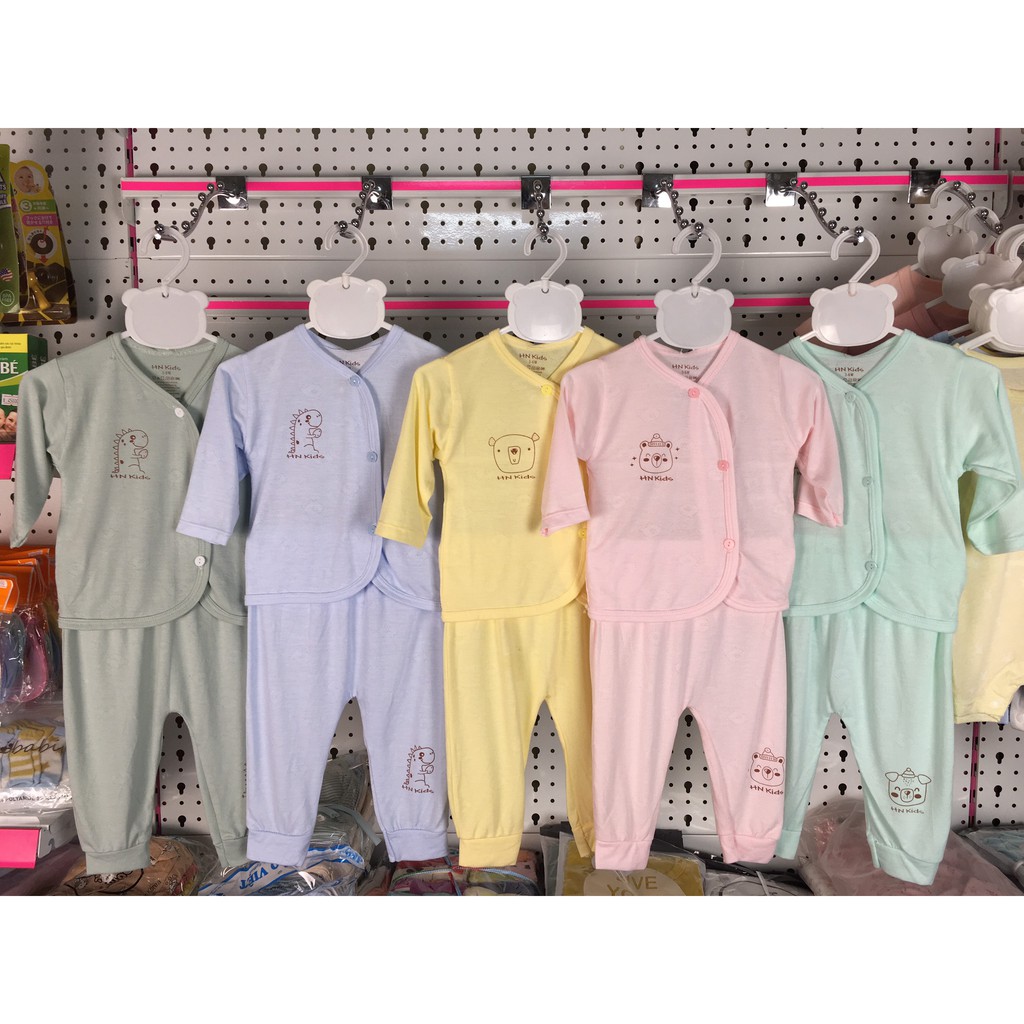 Bộ Dài Tay Thông Hơi HN Kids Cho Bé Trai, Bé Gái - Chất Cực Nhẹ Cực Mát