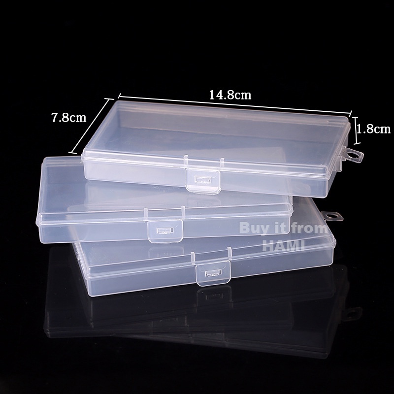 Hộp nhựa 148 x 78 mm đựng pan, pocket màu vẽ