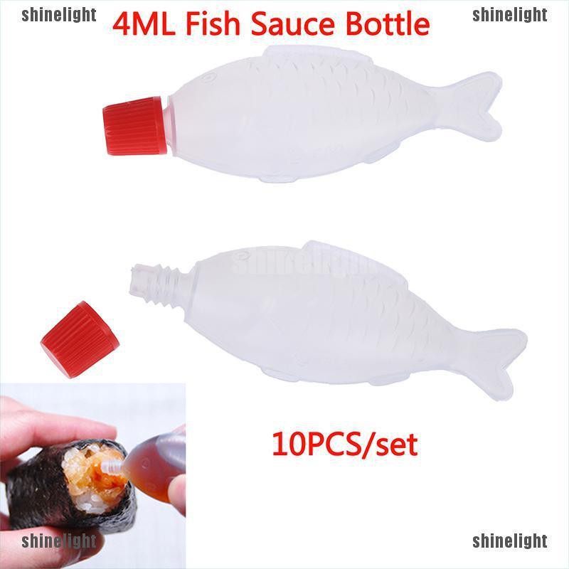 Set 10 Lọ Đựng Tương 4ml