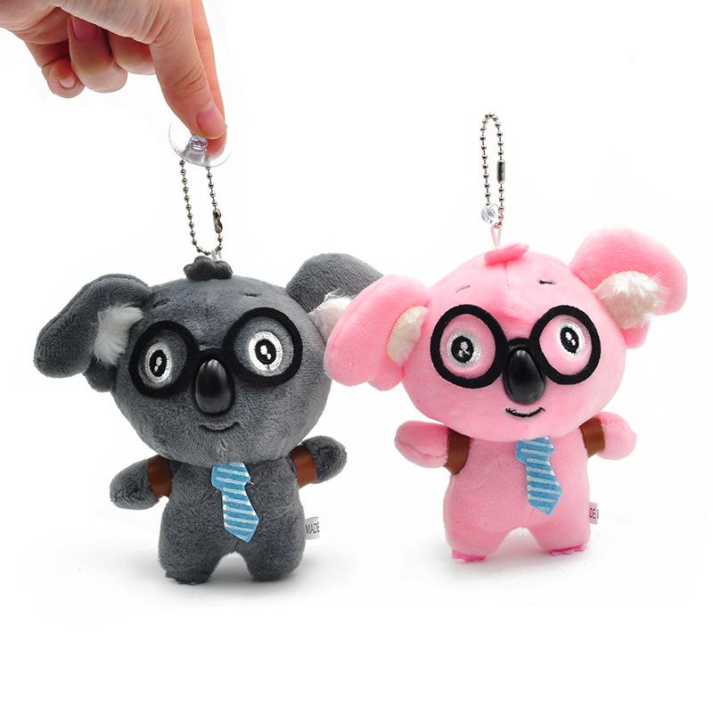 Gấu Koala Nhồi Bông Đáng Yêu 10cm Treo Cặp Đi Học