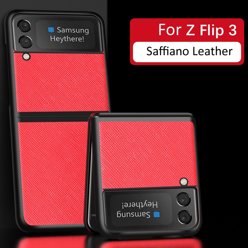 Ốp Điện Thoại Da Gập Dành Cho Samsung Galaxy Z Flip 4 3 Flip4 5G
