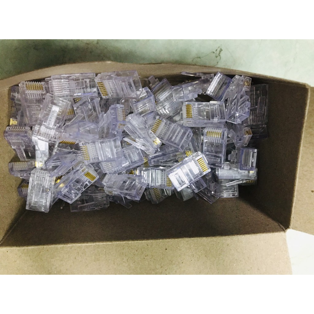 Đầu Bấm Mạng RJ45 Nhựa