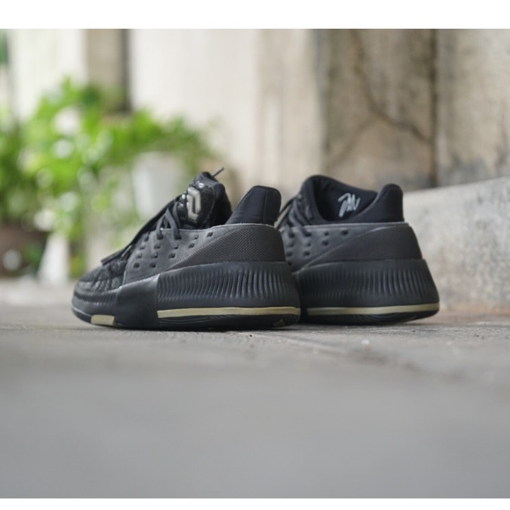 [2hand] ADIDAS DAME LILLARD 3 " LIGHTS OUT " BY3206 GIÀY CŨ CHÍNH HÃNG