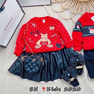 Xả Áo nỉ bông noel cho bé