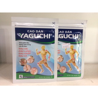 Cao dán thảo dược YAGUCHI giảm đau cơ, khớp