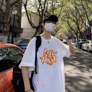 Áo Thun Nam Nữ Clothing Tay lỡ Form Rộng Streetwear, Áo Phông Nam Nữ cổ tròn Basic Oversize chất cotton style Hàn Quốc