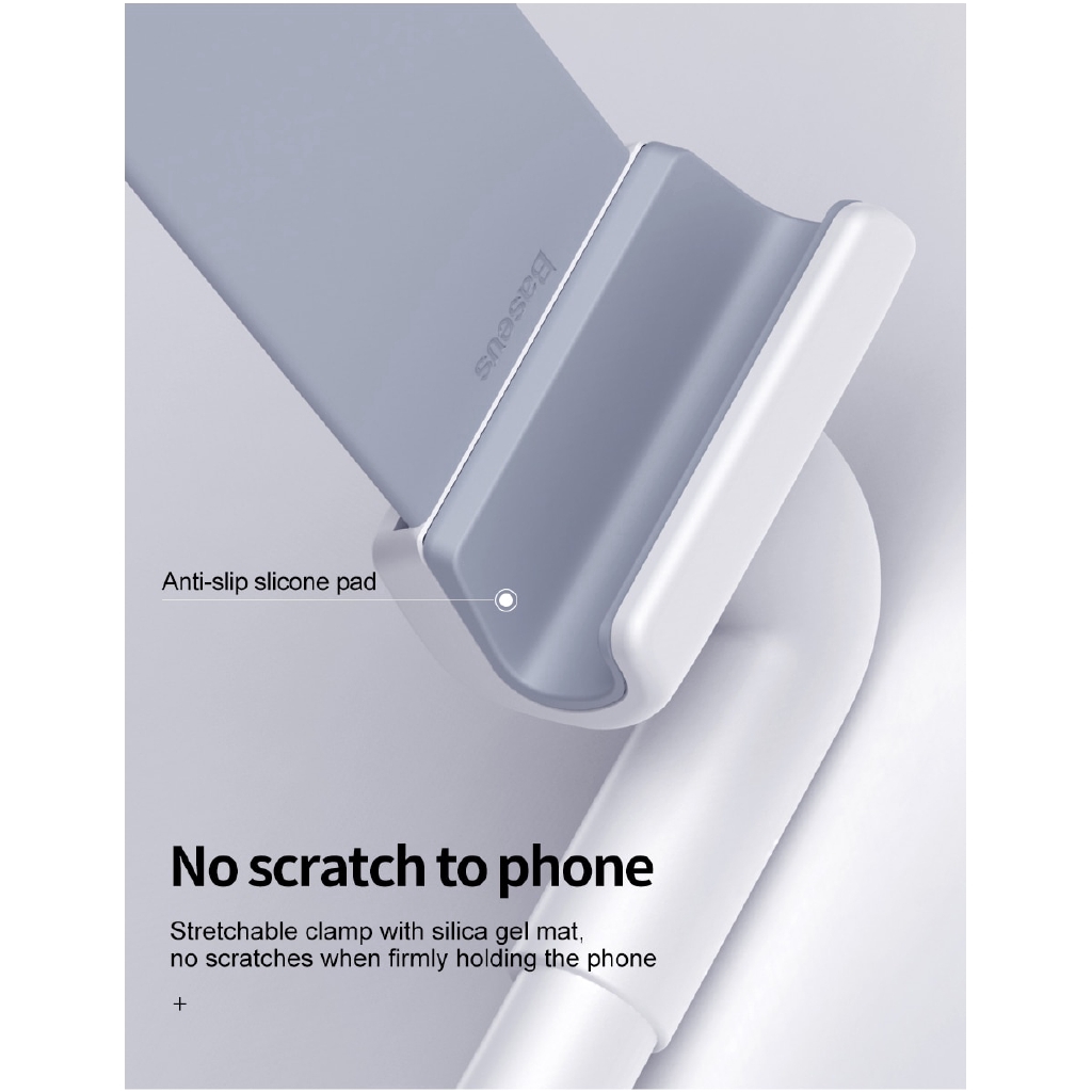 Giá đỡ điện thoại/máy tính bảng thiết kế có vòng đeo cổ tiện dụng cho iPhone Samsung Xiaomi